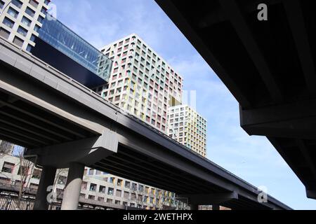 urban cityscape daytime beijing Stock Photo