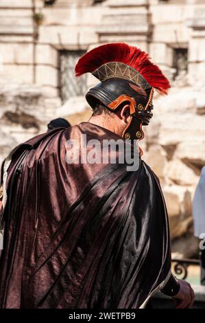Ancient Roman gladiator helmet in a military camp Stock Photo - Alamy
