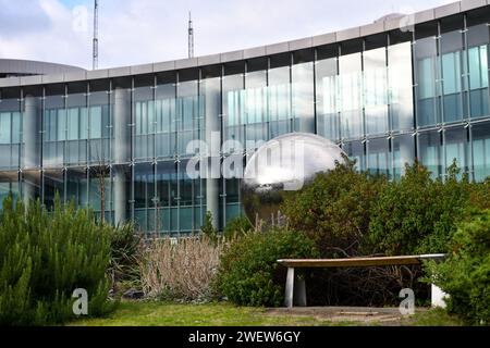 File photo dated 20/10/19 of the gardens within Government Communications Headquarters, commonly known as GCHQ, based in Cheltenham. A huge protest will be held on Saturday to mark the 40th anniversary of the controversial ban on trade unions at the GCHQ communications headquarters. Issue date: Saturday January 27, 2024. Stock Photo