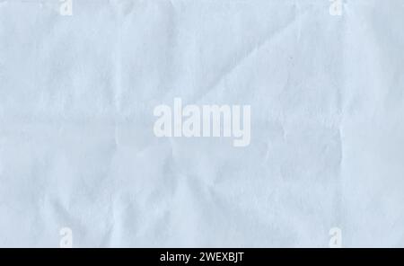 Crumpled grey paper texture. Abstract light blue background with wrinkled cardboard texture. Vector illustration horizontal crumpled empty white paper Stock Vector