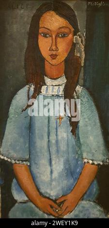 Amedeo Modigliani - Alice, ca. 1918. Stock Photo