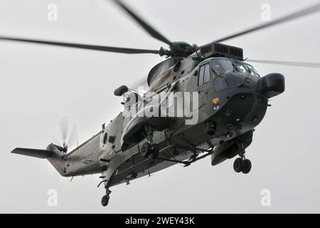 Ein Helikopter Westland Mk41 Sea King der deutschen Marine. Ein Helikopter Westland Mk41 Sea King der deutschen Marine. *** A Westland Mk41 Sea King helicopter of the German Navy A Westland Mk41 Sea King helicopter of the German Navy Stock Photo