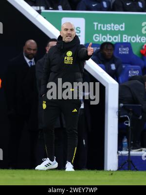 Leicester, UK. 27th Jan, 2024. at the Leicester City v Birmingham City EPL Championship match, at the King Power Stadium, Leicester, UK on 27th January, 2024. Credit: Paul Marriott/Alamy Live News Stock Photo