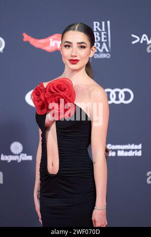 January 26, 2024, Madrid, Spain: LOLA LOLITA attends Feroz Awards 2024 Red Carpet at Vistalegre Palace. (Credit Image: © Jack Abuin/ZUMA Press Wire) EDITORIAL USAGE ONLY! Not for Commercial USAGE! Stock Photo