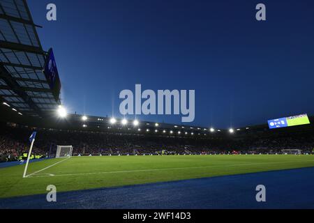 Leicester, UK. 27th Jan, 2024. A general view at the Leicester City v Birmingham City EPL Championship match, at the King Power Stadium, Leicester, UK on 27th January, 2024. Credit: Paul Marriott/Alamy Live News Stock Photo