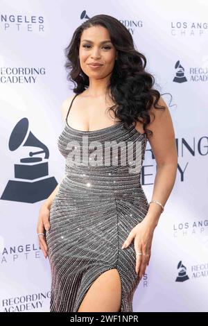 Jordin Sparks attends the arrivals of the Recording Academy® Los ...