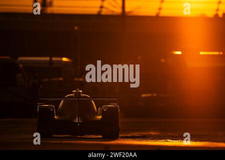 Daytona Beach, Etats Unis. 27th Jan, 2024. during the Rolex 24 at Daytona, 1st round of the 2024 IMSA WeatherTech SportsCar Championship, from January 23 to 28, 2024 on the Daytona International Speedway in Daytona Beach, Florida, United States of America - Photo Javier Jimenez/DPPI Credit: DPPI Media/Alamy Live News Stock Photo