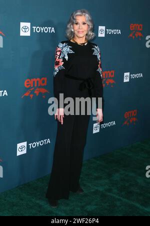 Los Angeles, USA. 27th Jan, 2024. Jane Fonda arrives at The Environmental Media Association Awards Gala LA held at The Sunset Las Palmas Studios in Los Angeles, CA on Saturday, January 27, 2024. (Photo By Juan Pablo Rico/Sipa USA) Credit: Sipa USA/Alamy Live News Stock Photo