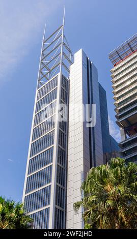 Deutsche Bank Place skyscraper on Phillip Street, in the CBD of Sydney, Australia Stock Photo