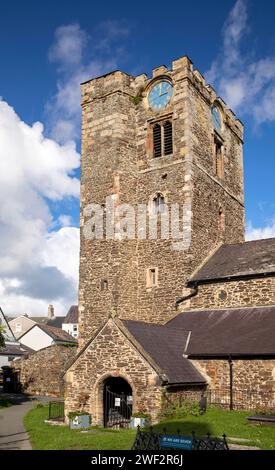 UK, Wales, Gwynedd, Conwy (Conway), St Mary’s church Stock Photo