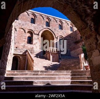 Mor Gabriel Monastery near Midat, Turkey. Stock Photo