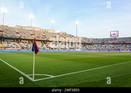 Barcelona, Spain. 27th Jan, 2024. The Estadio Olimpico de Montjuic is ready for the LaLiga match between FC Barcelona and Villarreal in Barcelona. (Photo Credit: Gonzales Photo/Alamy Live News Stock Photo