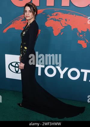 Hollywood, United States. 27th Jan, 2024. HOLLYWOOD, LOS ANGELES, CALIFORNIA, USA - JANUARY 27: Natalie Morales arrives at the 33rd Annual Environmental Media Association Awards Gala held at Sunset Las Palmas Studios on January 27, 2024 in Hollywood, Los Angeles, California, United States. (Photo by Xavier Collin/Image Press Agency) Credit: Image Press Agency/Alamy Live News Stock Photo