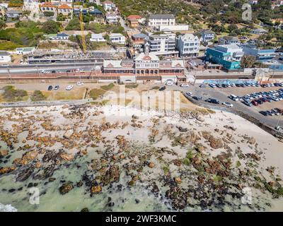 Muizenberg Train Station, Muizenberg, Cape Town, South Africa, 7950 Stock Photo