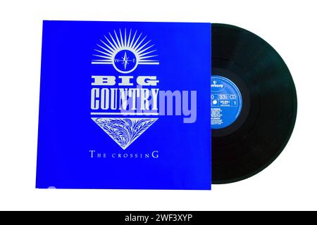 Cover des Albums THE CROSSING der schottischen Band BIG COUNTRY aus dem Jahr 1983 *** Cover of the album THE CROSSING by the Scottish band BIG COUNTRY from 1983 Copyright: xx Stock Photo