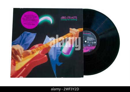 Cover des Best ofAlbums MONEY FOR NOTHING der britischen Band DIRE STRAITS aus dem Jahr 1988 *** Cover of the Best of album MONEY FOR NOTHING by the British band DIRE STRAITS from 1988 Copyright: xx Stock Photo