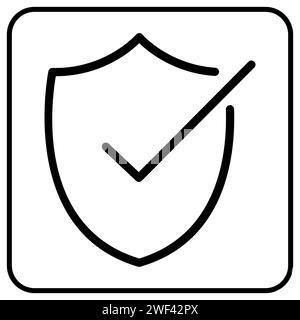 Car Body shop safe icon button Stock Vector