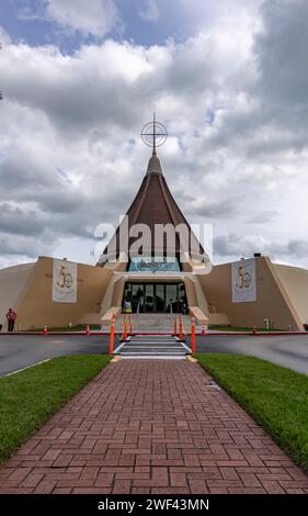 The Ermita de la Caridad religious institution in Miami, Florida. Stock Photo