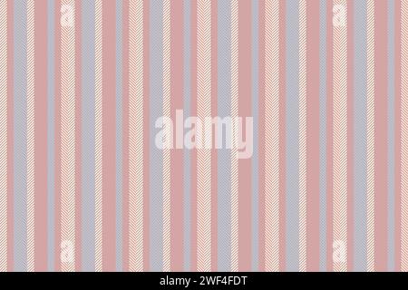 Veil background lines seamless, row texture pattern textile. Floor fabric vector stripe vertical in light and white color. Stock Vector