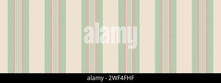 Primary fabric background lines, halloween seamless textile texture. Revival stripe vector vertical pattern in light and green color. Stock Vector