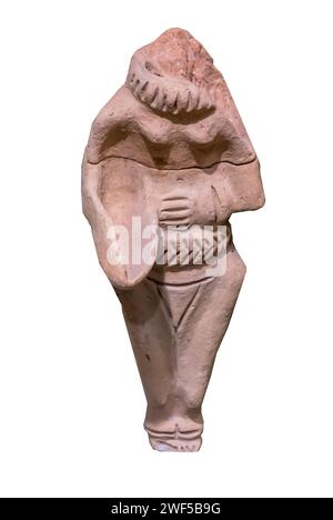 Female Figure from Mesopotamia, late 3rd millenium BC, Bronze age, Mardin museum Stock Photo