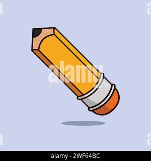 School pencil Icon Vector Pencil Illustration Stock Vector