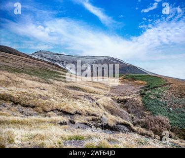 Vegetation tundra belt on the high mountain of Changbai Mountain West Scenic Area in Fusong County, Yanbian Korean Autonomous Prefecture, Jilin Province Stock Photo