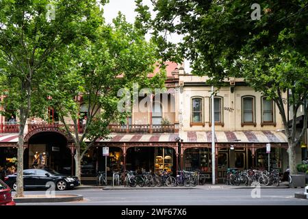 Lygon Street, Melbourne, Victoria, Australia Stock Photo