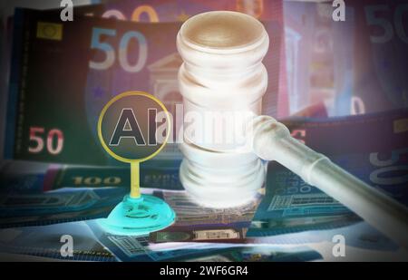 Curated visual reference: Fresh Look at AI Regulation Symbol Concept Words AI Artificial Intelligence