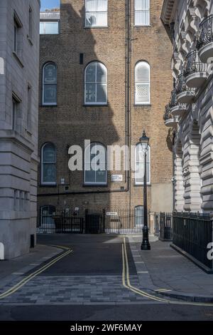 Russell Court, London SW1, City of Westminster, photographed on 28 Jan, 2024 Stock Photo