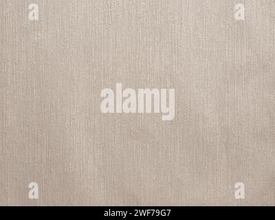 Abstract pastel beige plaster wall background or backdrop with vertical stripes. Wallpaper with copy space for design. Stock Photo