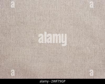 Abstract beige white textured canvas background or backdrop. Wallpaper with copy space for design. Stock Photo