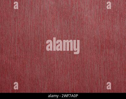 Abstract red textured grunge background or backdrop with vertical lines. Wallpaper with rough vintage, weathered and grunge outlook. Copy space for de Stock Photo