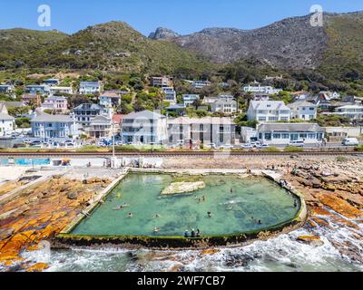 Dalebrook Tidal Pool, Kalk Bay, Cape Town, South Africa Stock Photo