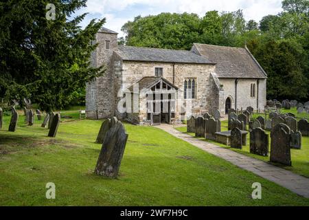 St. Gregory's Minster, Kirkdale, near Kirkbymoorside Stock Photo