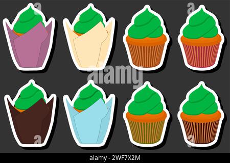 Beautiful color illustration on theme of celebrating annual holiday St. Patrick's Day Stock Vector