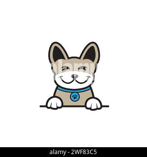 cute dog seamless design vector Stock Vector