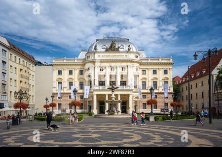 Old Slovak National Theatre, Bratislava, Slovakia Stock Photo