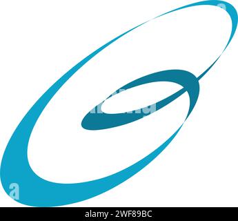 letter b water wave icon logo vector Stock Vector