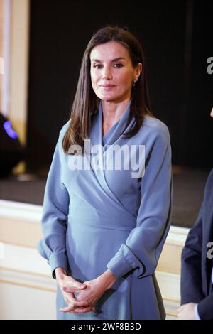 Aranjez, Madrid, Spain. 29th Jan, 2024. Queen Letizia of Spain visits the different accessibility adaptations carried out at Royal Palace of Aranjuez and delivery the Queen Letizia National Disability Awards 2022 at Royal Palace on January 29, 2024 in Aranjez, Spain (Credit Image: © Jack Abuin/ZUMA Press Wire) EDITORIAL USAGE ONLY! Not for Commercial USAGE! Credit: ZUMA Press, Inc./Alamy Live News Stock Photo