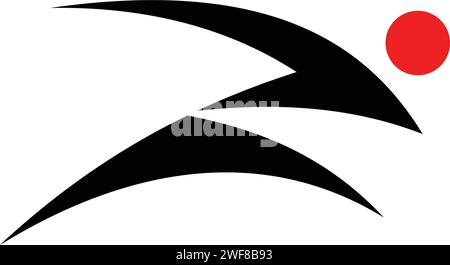 running man icon runner logo vector design Stock Vector