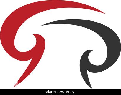 stylized chef hat restaurant logo vector design Stock Vector