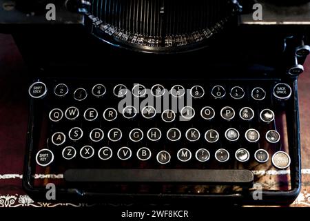 Close up of an old typewriter. Picture by Shaun Fellows / Ģ����ý Stock Photo