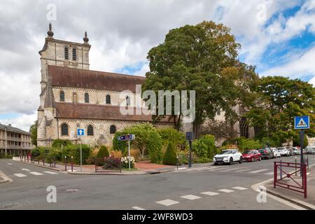 Beauvais, France - August 24 2020: Saint-Étienne Church in the city center. Stock Photo