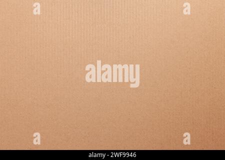 seamless brown corrugated cardboard texture Stock Photo