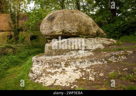 UK, England Kent, Chiddingstone, village, the Chiding Stone Stock Photo