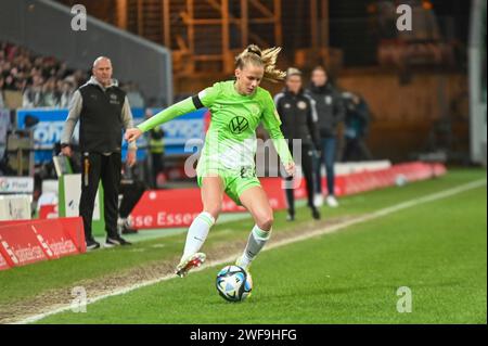  Foto zu Essen, Deutschland. 29th Jan, 2024. Zuschauerzahl Google Pixel Frauen 