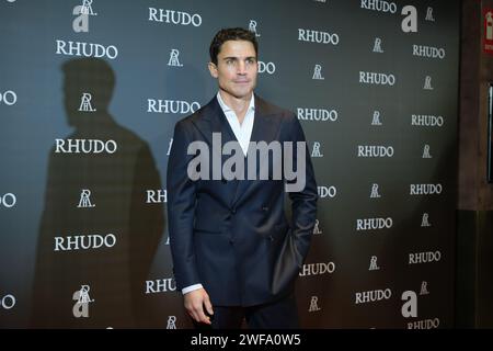 Madrid, Spain. 29th Jan, 2024. Alex Gonzalez attends the 'Rhudo' Restaurant Opening photocall at Rhudo Restaurant on January 29, 2024 in Madrid, Spain. (Photo by Oscar Gonzalez/Sipa USA) (Photo by Oscar Gonzalez/Sipa USA) Credit: Sipa USA/Alamy Live News Stock Photo