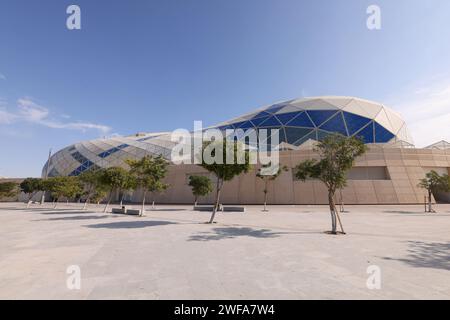 Doha, Qatar. 29th Jan, 2024. General view Fencing : FIE Fencing World Grand Prix Qatar Women's Epee at Lusail Sports Arena in Doha, Qatar . Credit: Naoki Morita/AFLO SPORT/Alamy Live News Stock Photo