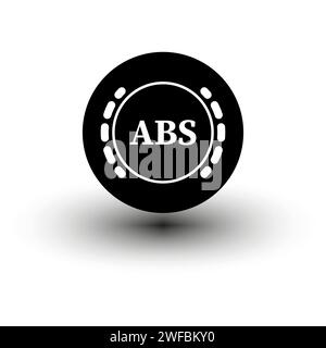 Brake icon. Vector illustration. EPS 10. Stock image. Stock Vector